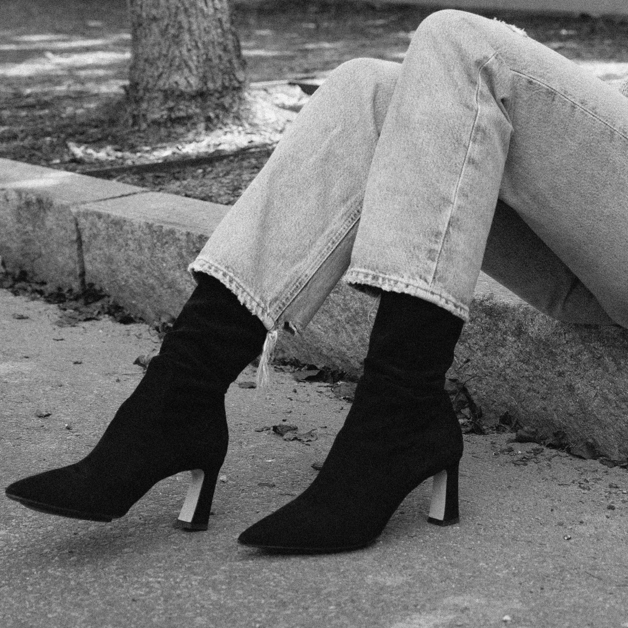 These Chic Boots Feel Like Walking on Clouds — and My Sister and I Both Wore Them for 10,000+ Steps Straight