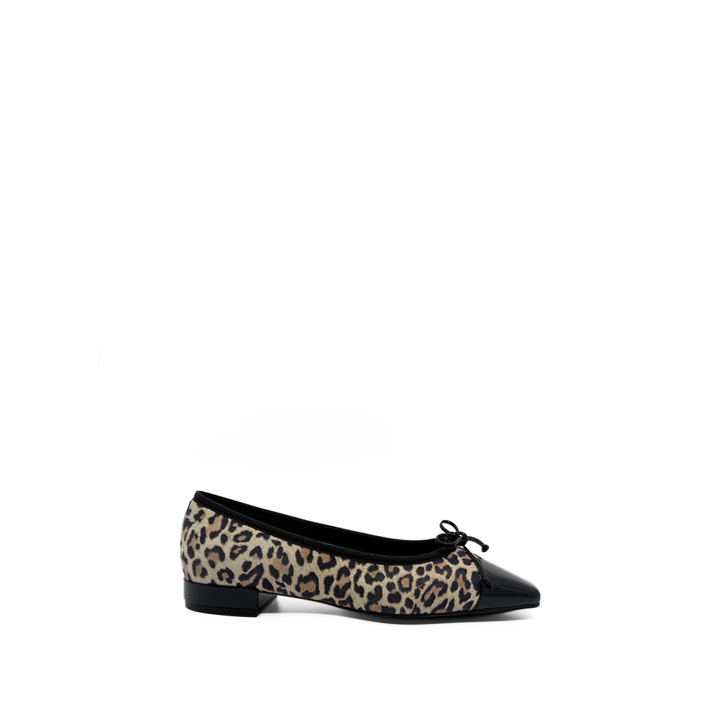 BETHANY BALLET | CHEETAH / BLACK PATENT