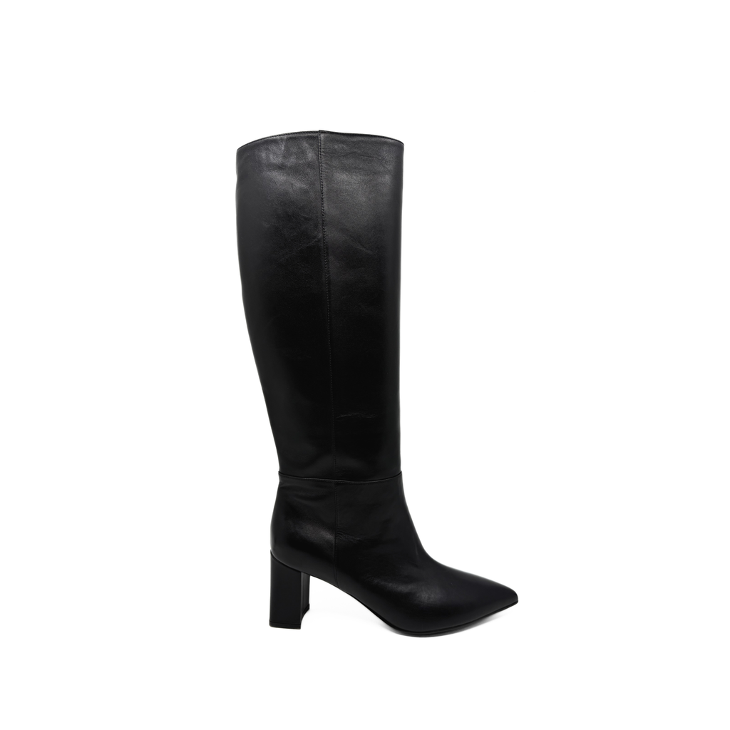 LANIE 75 BOOT (POINTED) | BLACK NAPA