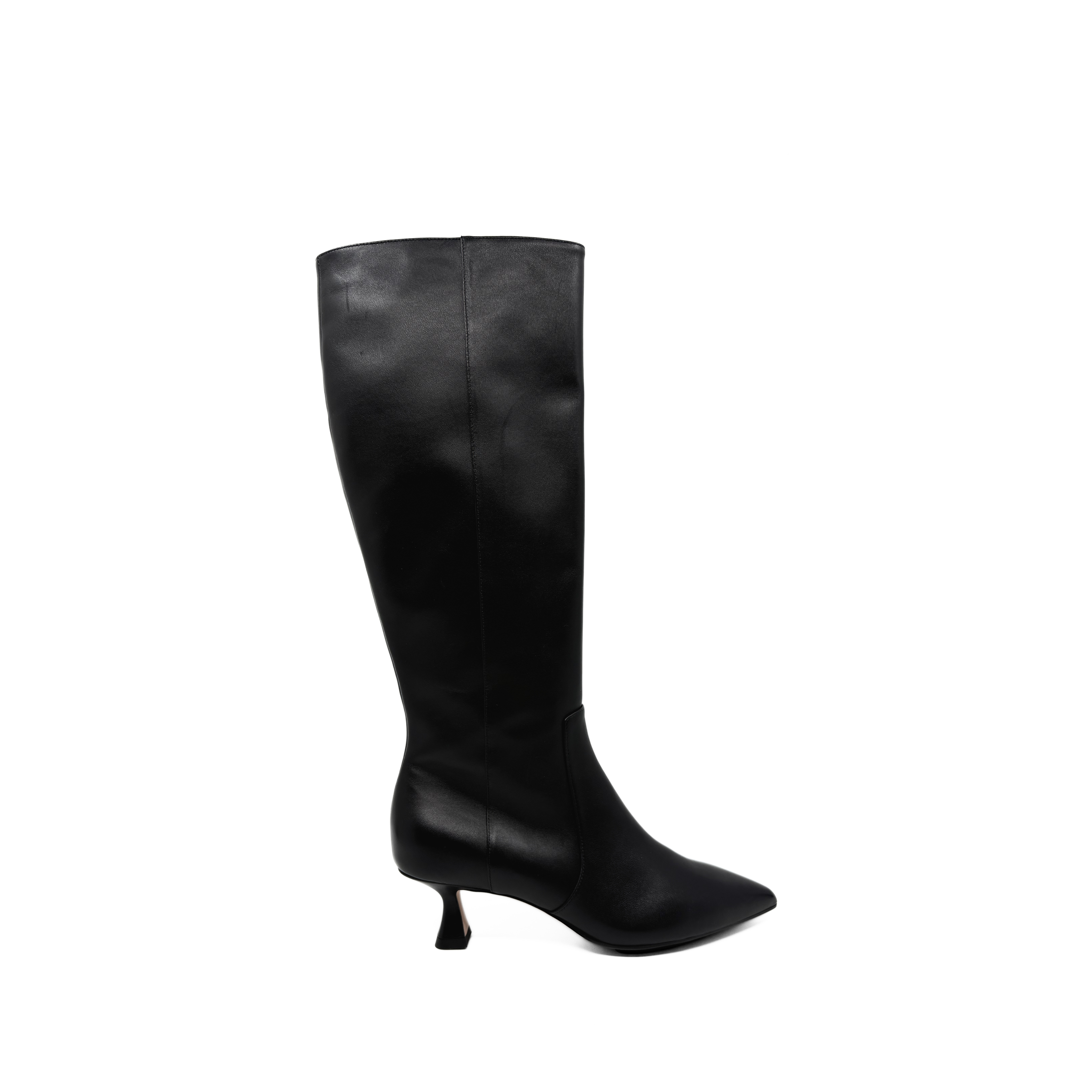 CAT ZIP BOOT | BLACK NAPA