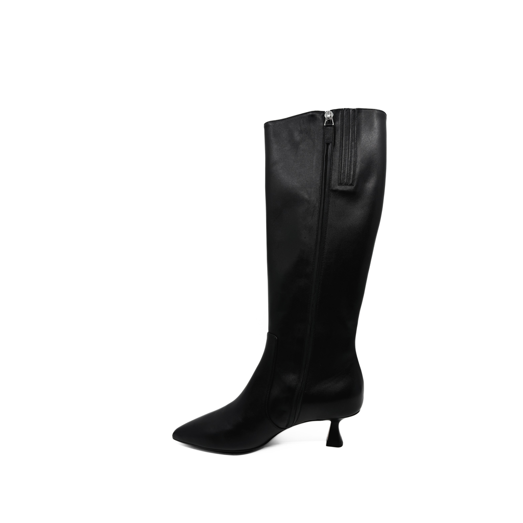 CAT ZIP BOOT | BLACK NAPA
