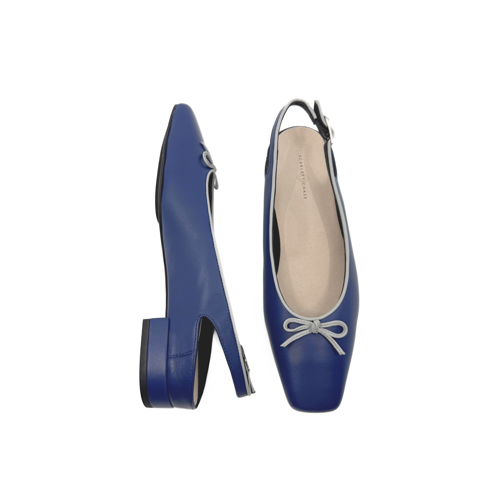 BEATRICE BALLET | DARK BLUE / GREY