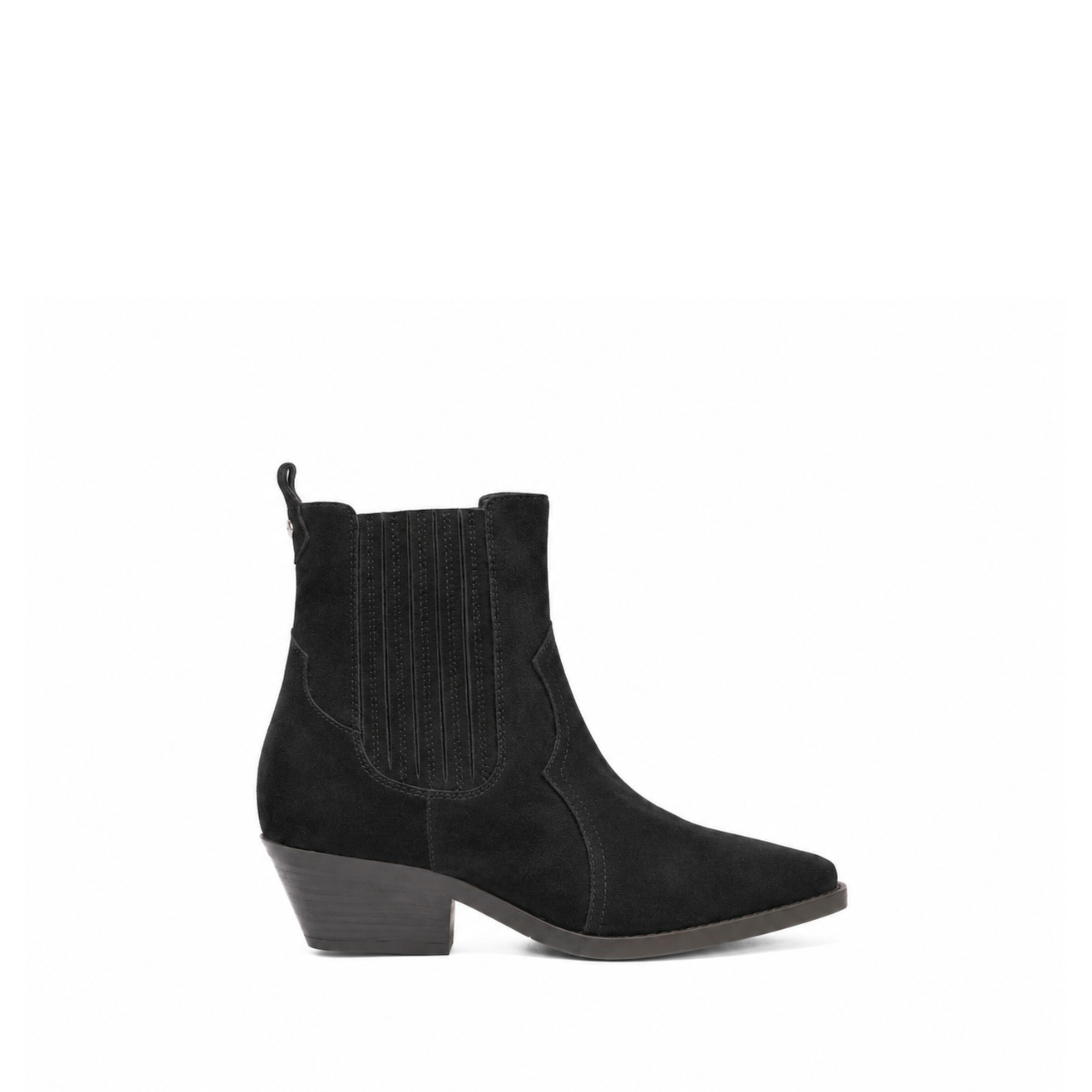 FRIDA COWBOY | BLACK SUEDE