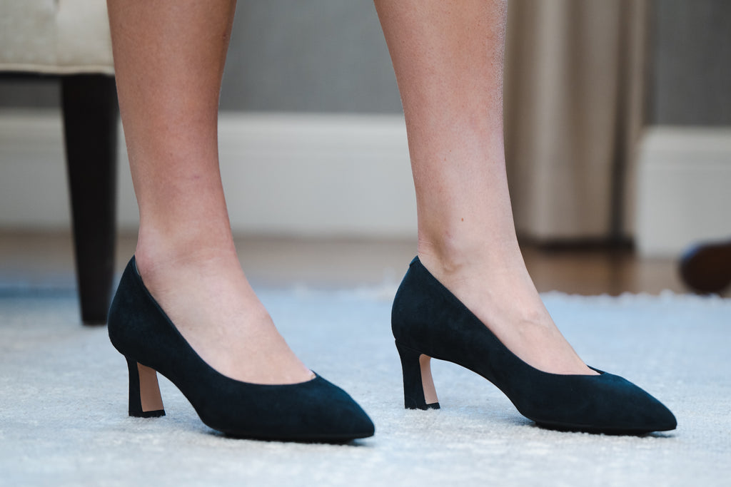 AMORE 55 PUMP | NAVY SUEDE