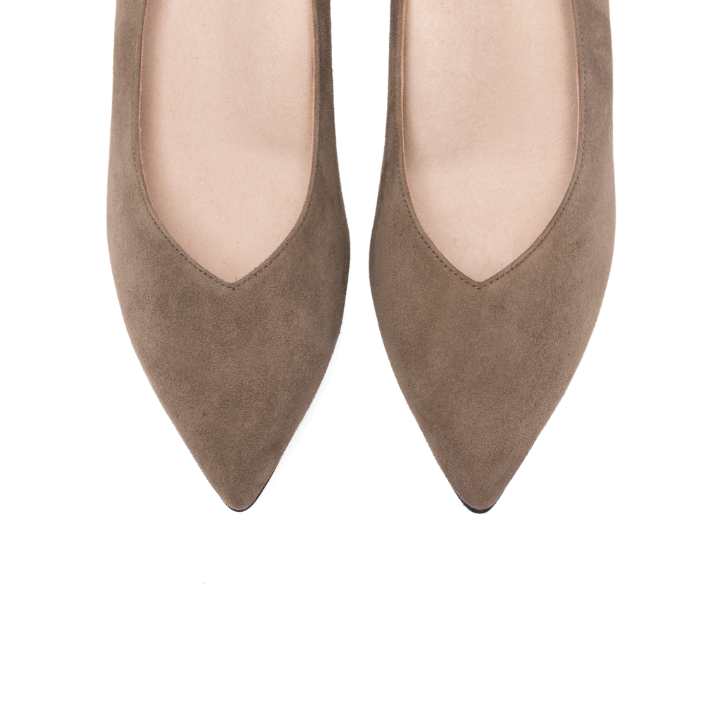 GRACE 55 PUMP | PORTOBELLO SUEDE