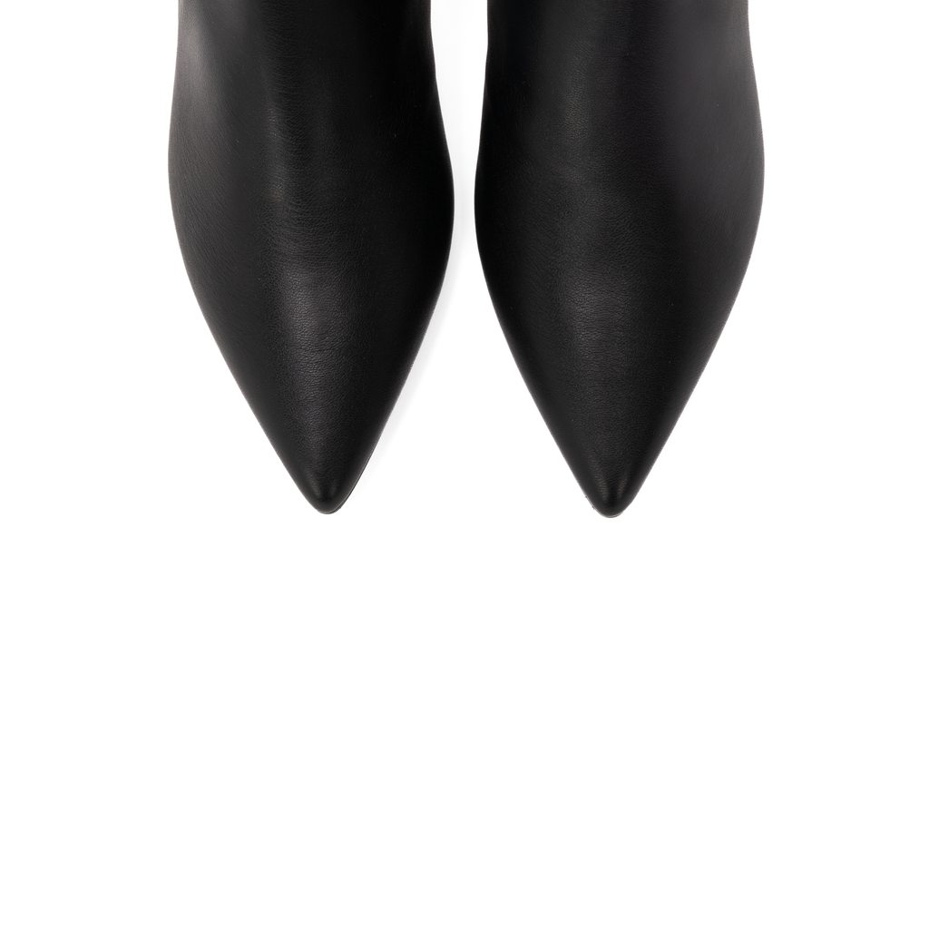 MAYA 55 BOOTIE | ONYX VEGAN LEATHER