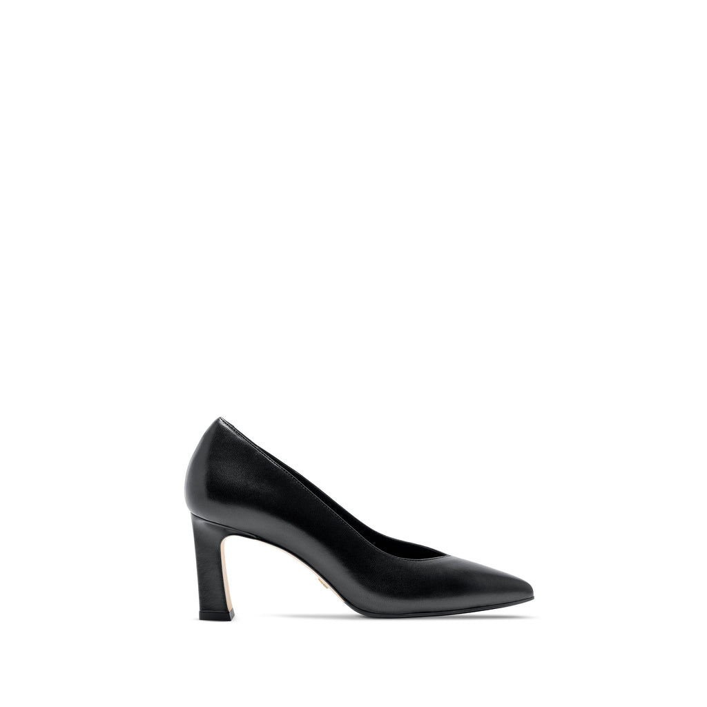 SCARLETT 75 PUMP | BLACK NAPA