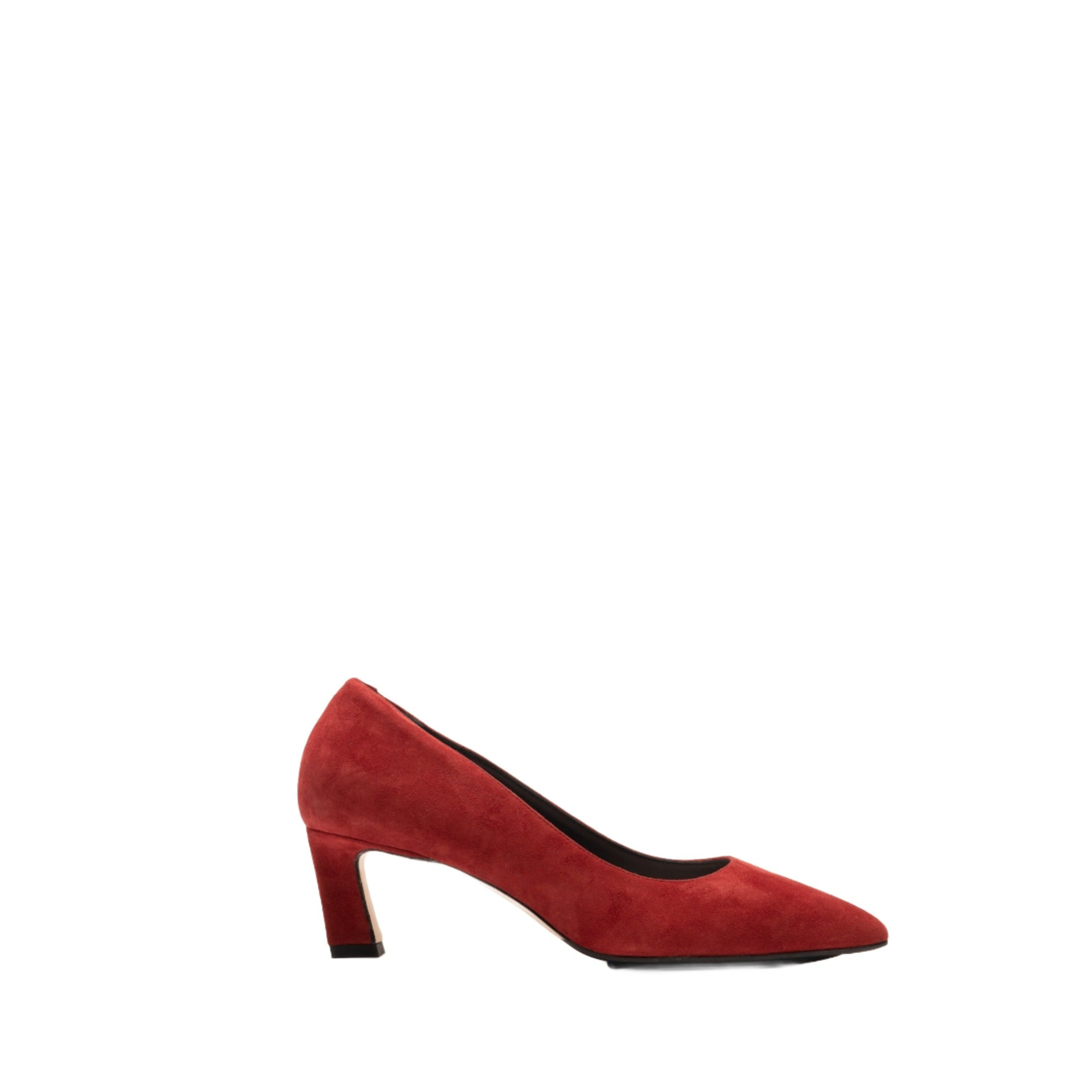 AMORE 55 PUMP | RED SUEDE