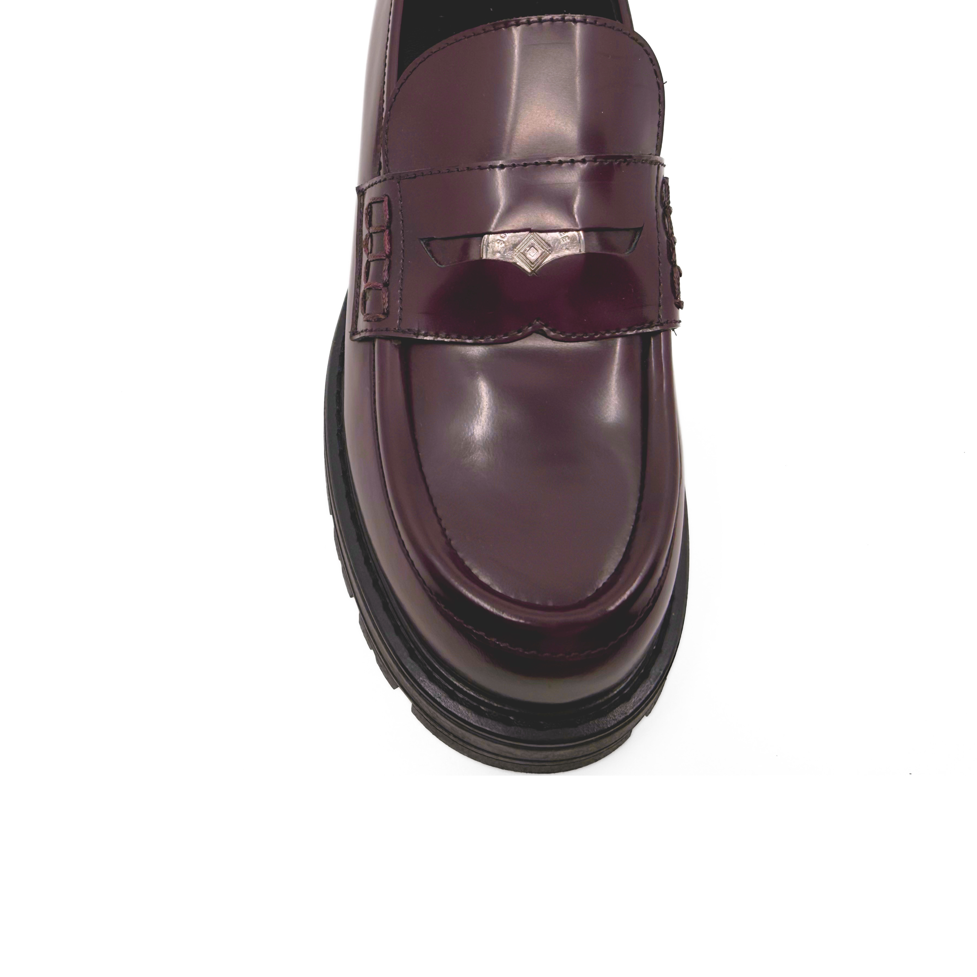 AVA LUG LOAFER | CORDOVAN LEATHER