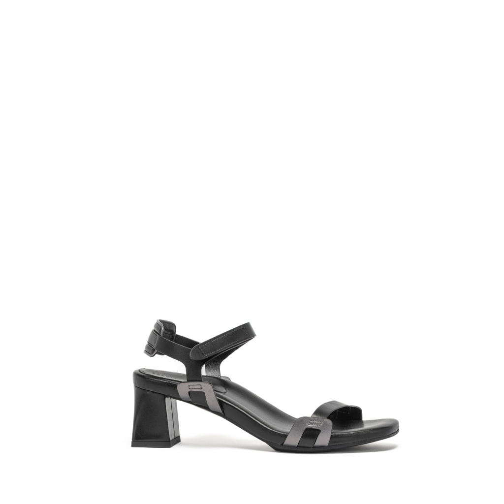 CHARLOTTE SANDAL | BLACK NAPA