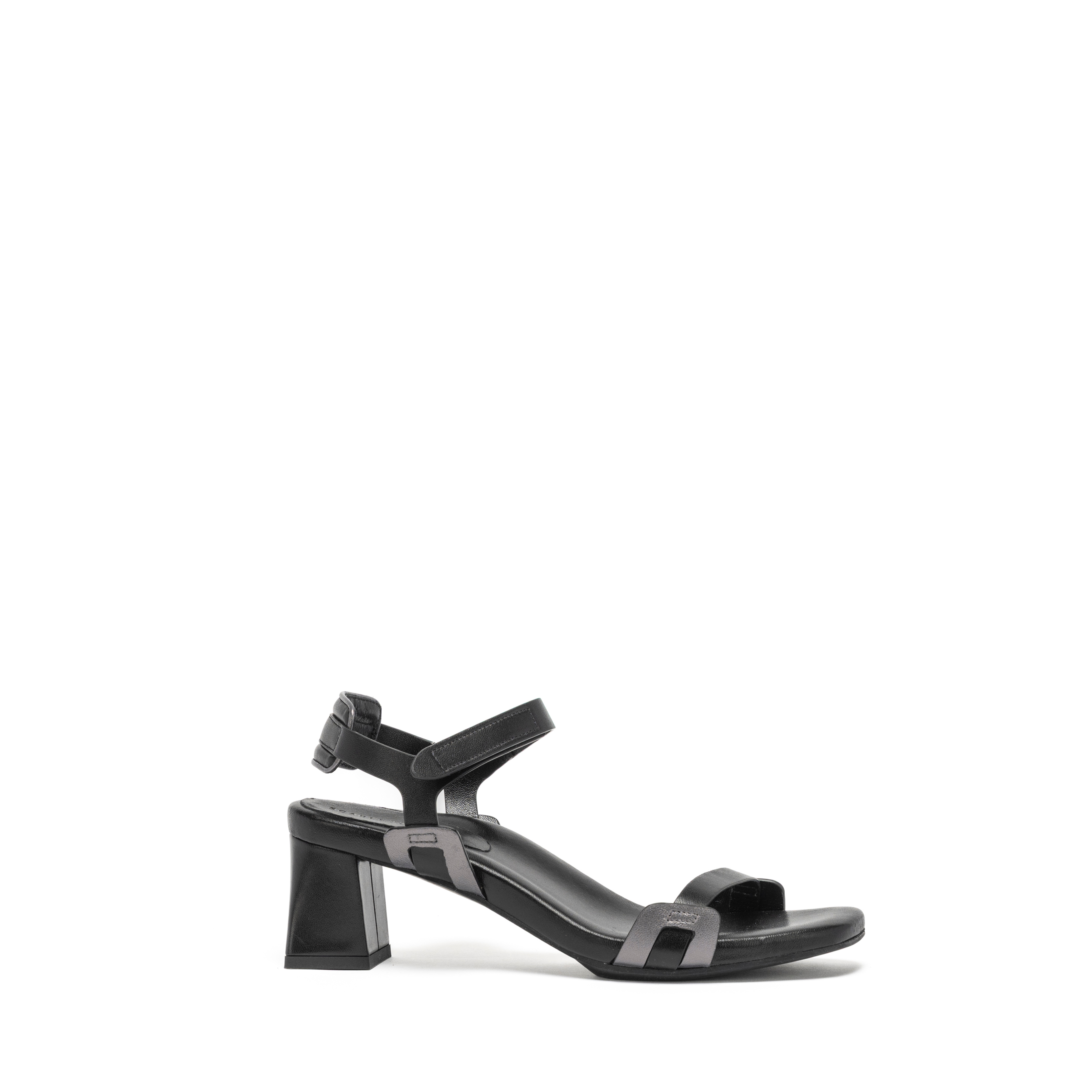 CHARLOTTE SANDAL | BLACK NAPA