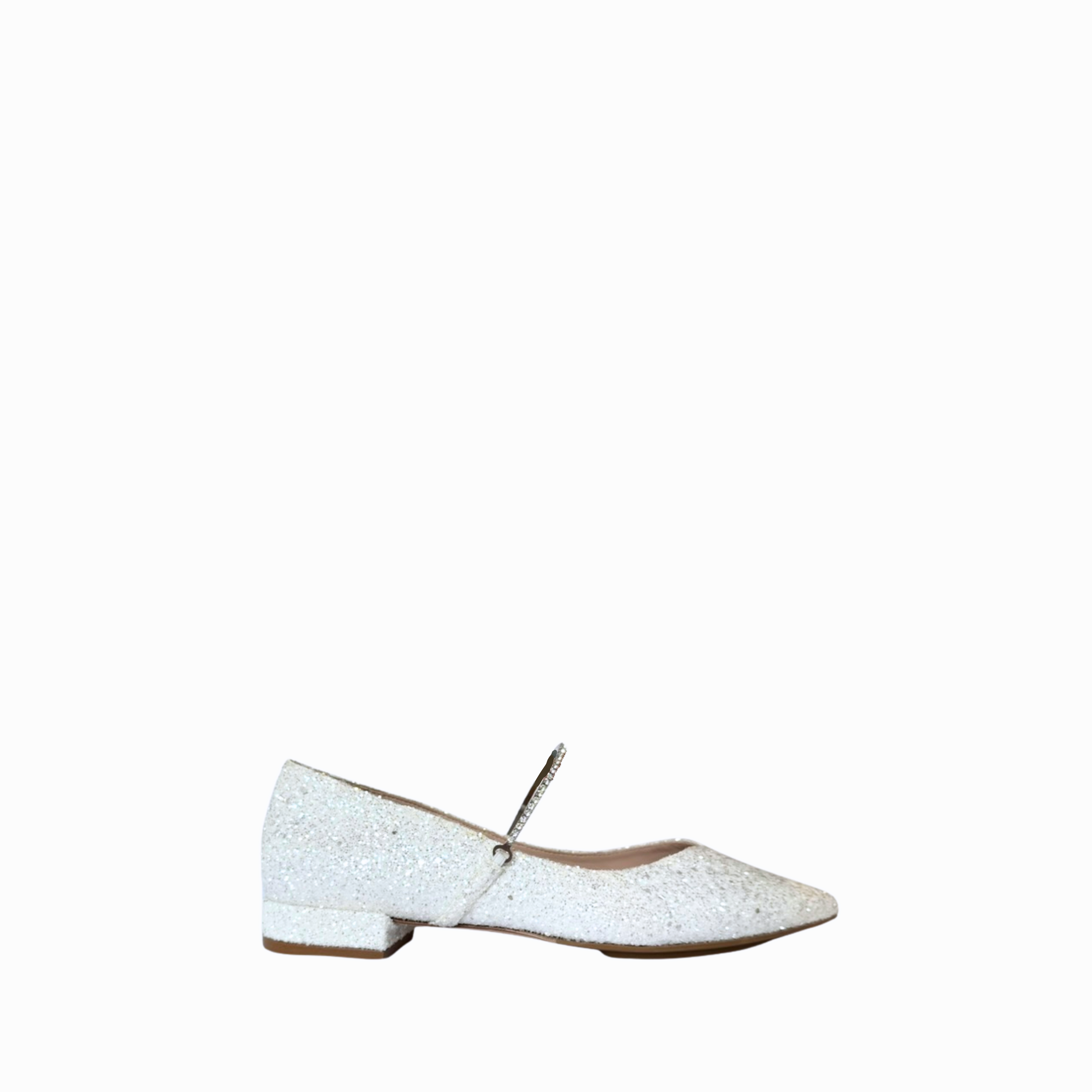 BELLA BALLET | WHITE SPARKLE RHINESTONE