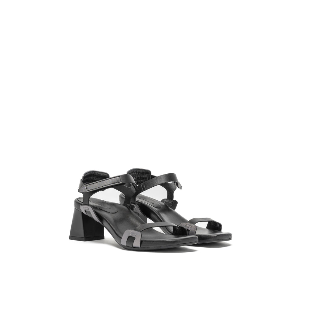 CHARLOTTE SANDAL | BLACK NAPA