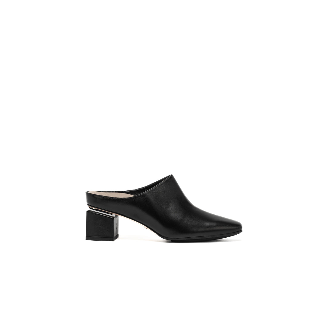 ADELE 55 PUMP | BLACK NAPA - SQUARE TOE