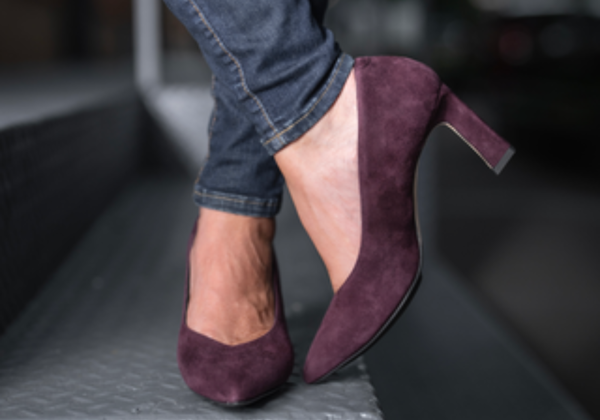 Scarlett 75 Wine Suede