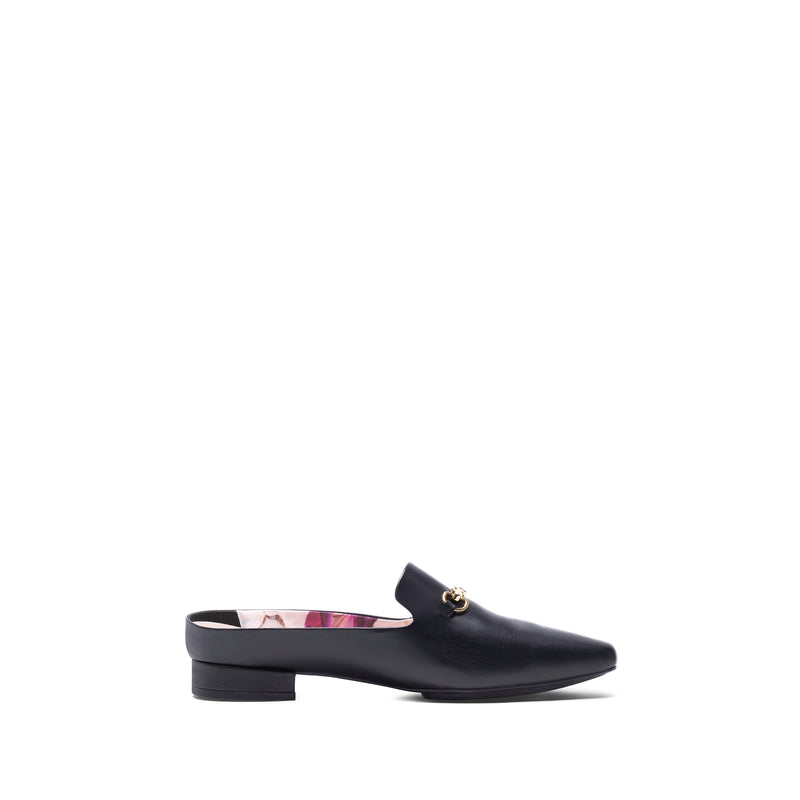 Weston Mule / Black Napa Leather