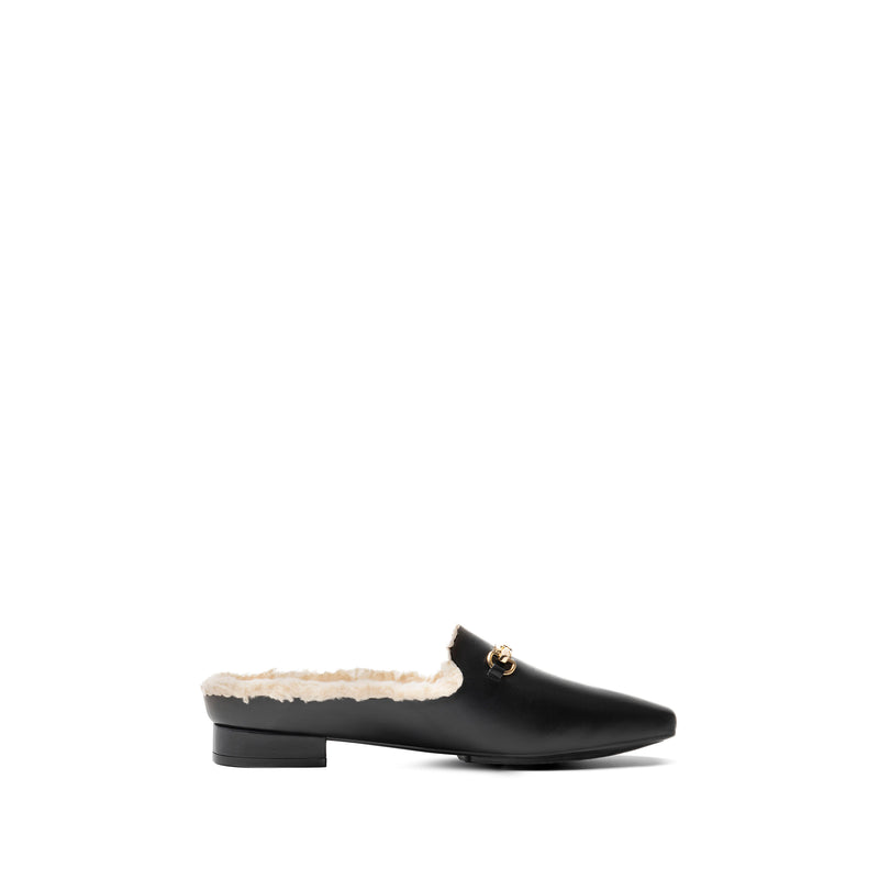 Weston Mule / Black Cream Sherpa
