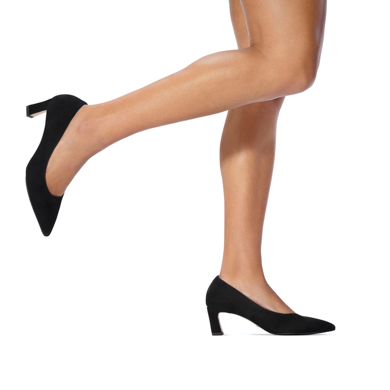 Amore 55 Pump / Black Suede