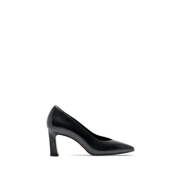 Scarlett 75 Pump / Black Napa Leather